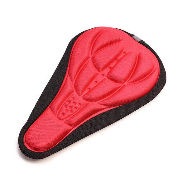 2019 Hot Sale Bike Cushion Pad Men Women Thick Cycling Bicycle Sponge Pad Seat Saddle Cover Outdoor Bike 3D Sports Pad 4 Colors