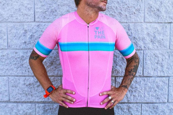 love the pain cycling jersey men's custom clothing jacket aero breathable maillot bike gear tops wear kit ropa ciclismo hombre