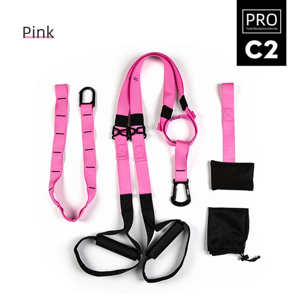 COPOZZ Resistance Bands Hanging belt Equipment Sport Gym workout Fitness Suspension Exercise Pull rope straps