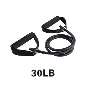 120cm Yoga Pull Rope Elastic Resistance Bands Fitness Rope Rubber Bands for Fitness Equipment Expander Exercise Tube Training