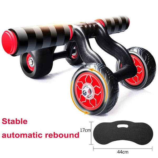 Fitness Abdominal Wheel AB Roller With Mat Abdominal Muscle Trainer for Fitness Exercise Gym Training Equipment Rebound Rol'le'r