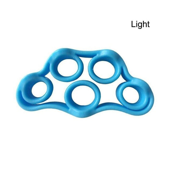 Fitness Finger Expand Exerciser Resistance Latex Loops Finger Muscle Bands Hand Power Practice Trainer Grip Band Gym Equipment
