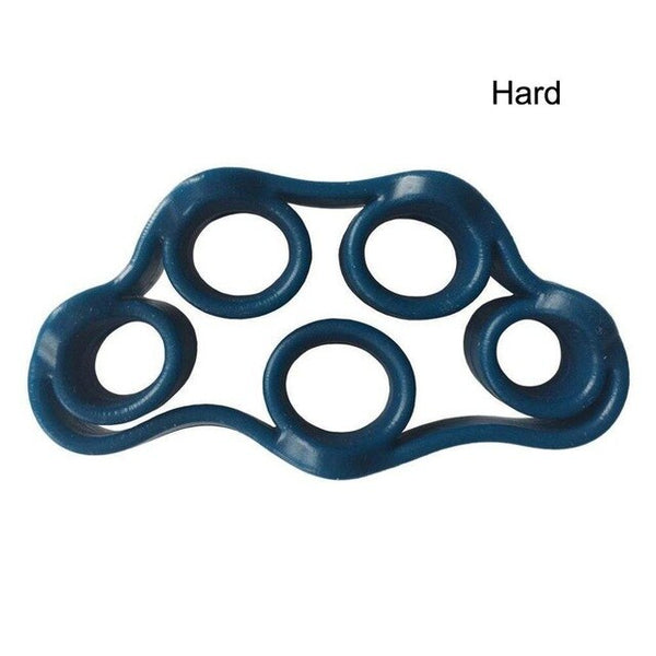 Fitness Finger Expand Exerciser Resistance Latex Loops Finger Muscle Bands Hand Power Practice Trainer Grip Band Gym Equipment
