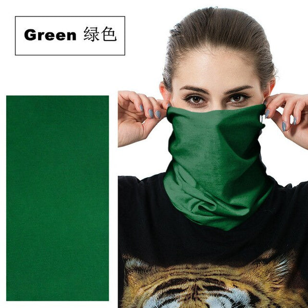 buffe Custom Bandana Headband Solid Color Unisex Magic Tube Seamless Bandanas Cycling Face Mask Shield Head Scarf Neck Gaiter