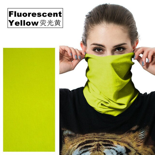 buffe Custom Bandana Headband Solid Color Unisex Magic Tube Seamless Bandanas Cycling Face Mask Shield Head Scarf Neck Gaiter